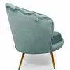 Shell Shaped Chair Modern Velvet Armchair