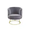 Round Armchairs Hotel Living Room Accent Chairs