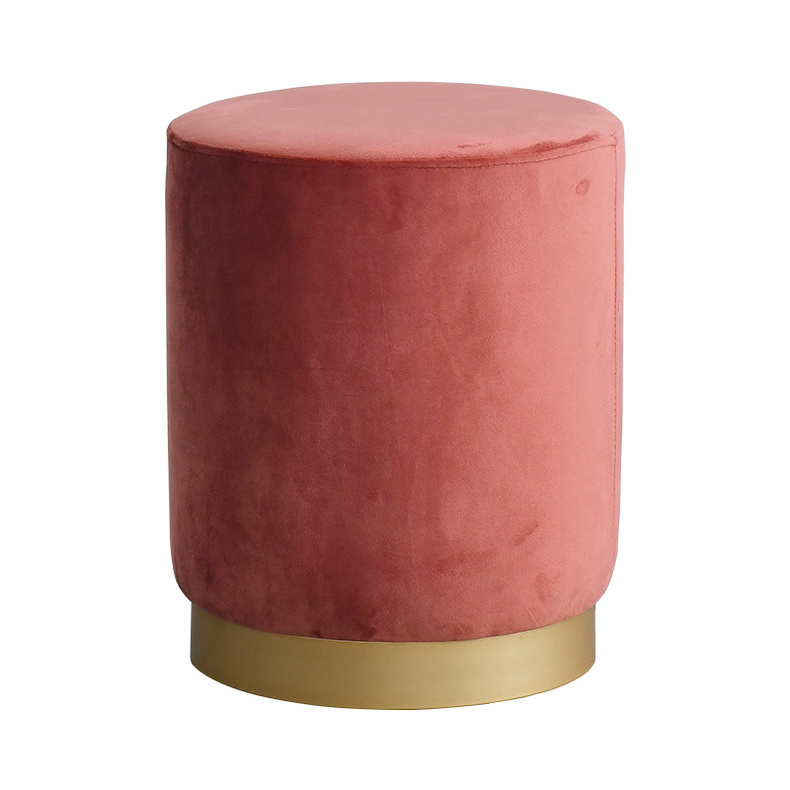 Velvet Ottoman Stools