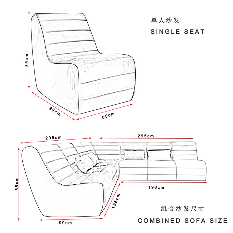 Sectional Sofa Set Designs 7 Seater Sofas