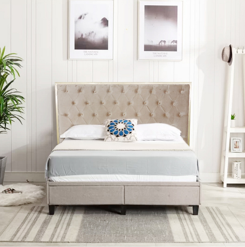 Tufted Headboard for Bedroom