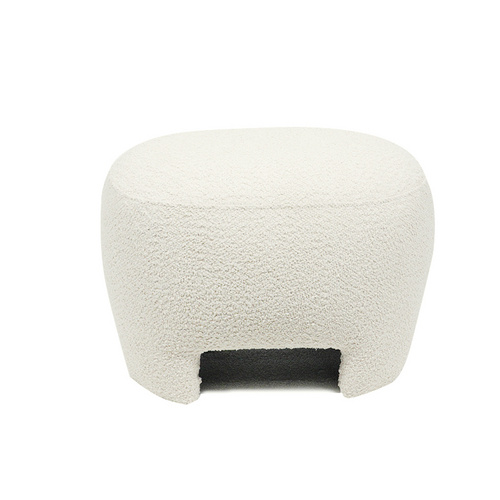 Fabric Stool Pouff Ottoman