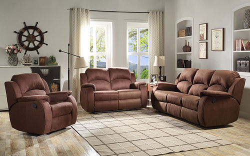 U503A   Motion Sofa, Loveseat & Recliner set