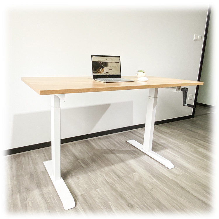 hand crank adjustable desk
