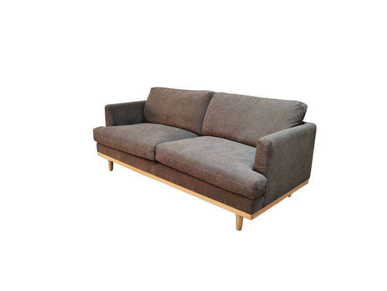 Modern Minimalsit Fabric Grey Sofa-RX9
