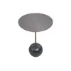 TS199002ET Chinese Natural black marble and base End Table