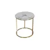 TS199009ET glass with marble look End Table