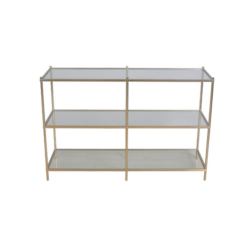 TS199024COT glass shelf console table