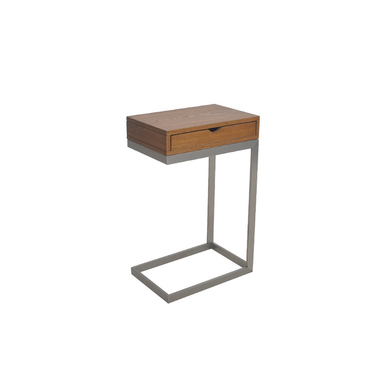 TS199058ET MDF with OAK veneer side table