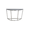 TS199046COT Tempered Smoke Glass console table