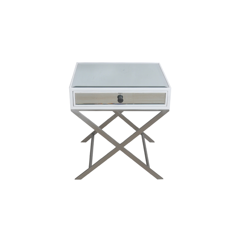 TS199057ET Mirror draw end table