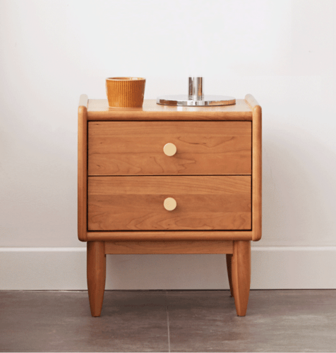 Y17A01 Bedside Table with Two Drawers