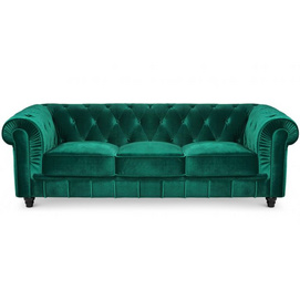 Velvet Couches Modern Luxury Chesterfield Sofa