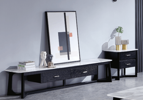 Modern Marble TV Unit