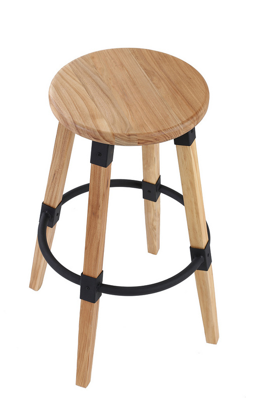 Morica round bar stool