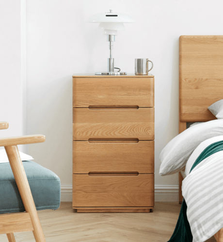 Y8625 Bedside Table with Four Drawers