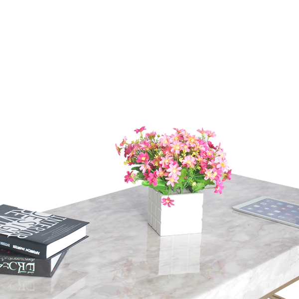 TS-3936-CT MDF with marble look champagne