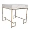 TS-3936-ET  MDF with marble look End Table