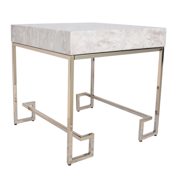 TS-3936-ET  MDF with marble look End Table