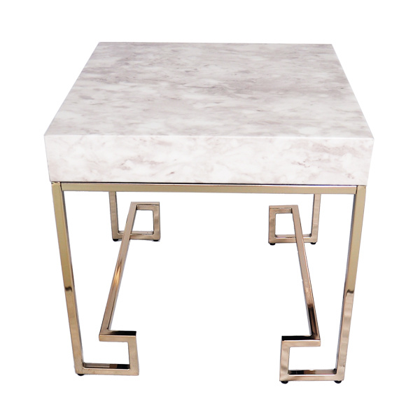 TS-3936-ET  MDF with marble look End Table