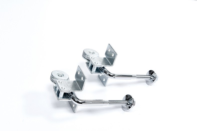 Headrest hardware for sofa