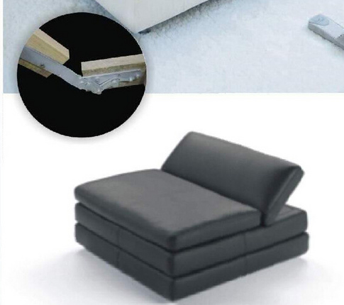 Strong adjustable sofa backrest hinge