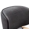 2020 New Design Upholstered Fabric Lounge Chair With Wooden Frame