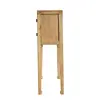Recyclable elm small horseshoe console table