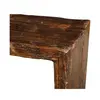 Pine wood color recyclable environmental protection old pine wood stool