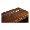 Pine wood color recyclable environmental protection old pine wood stool