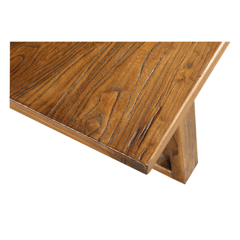 Handmade trapezoidal leg coffee table