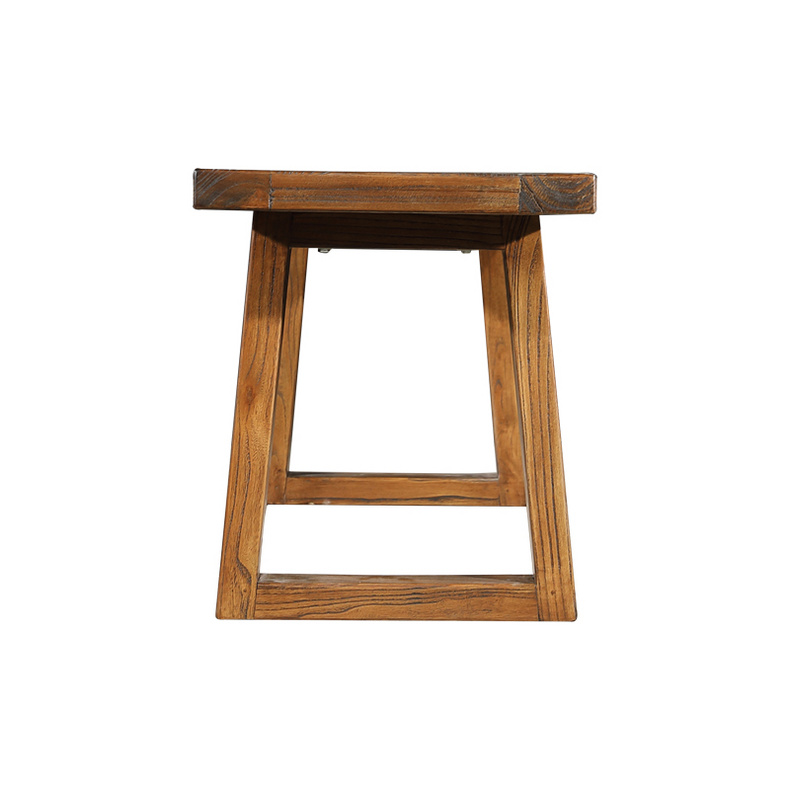 Handmade trapezoidal leg stool