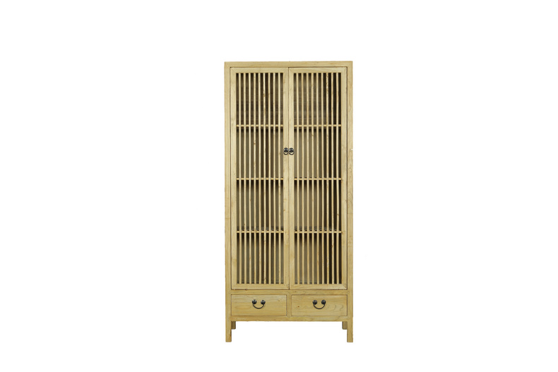 Environmentally friendly recyclable elm bookcase