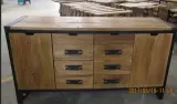 Original walnut color side cabinet