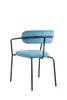 Nordic chair household retro dining chair leisure chair back chair modern simple Iron art restaurant adult European style DC-664 dining chair