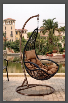 Durable outdoor leisure comfortable hanging chair