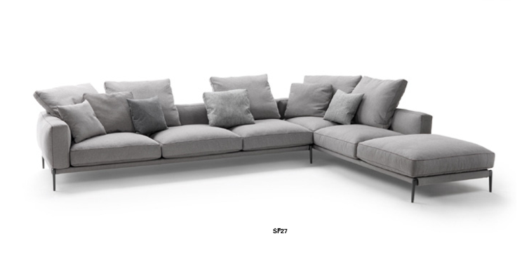 Modern Design Fabric Corner Sofa SF27