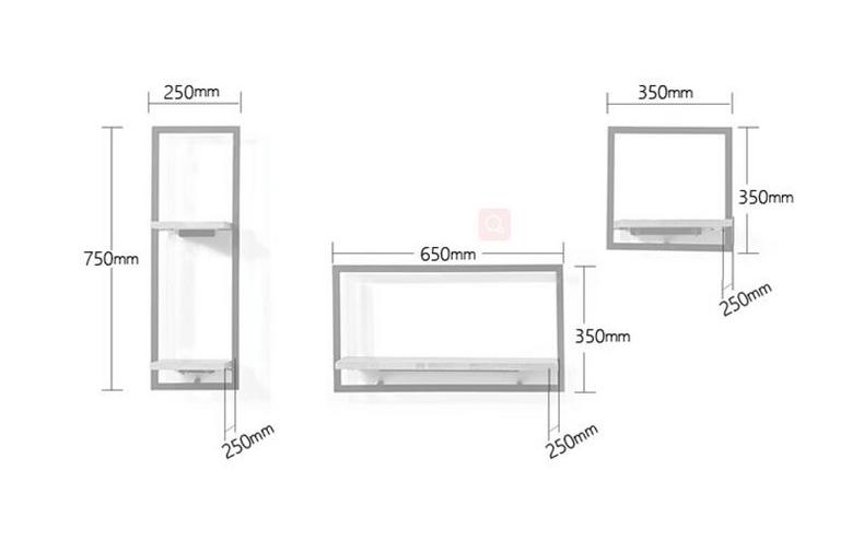 combination shelf for home usage book shelf or flower shelf