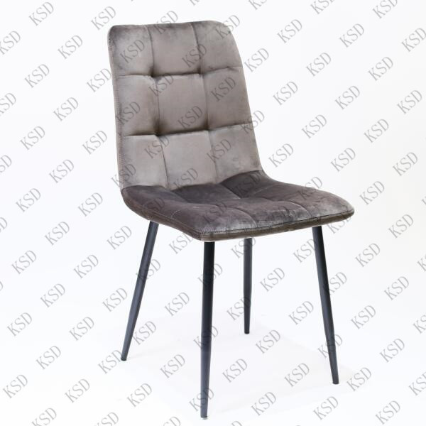 most popular steel dining chair fabric chair