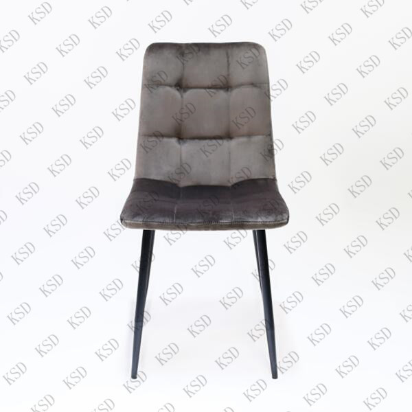 most popular steel dining chair fabric chair