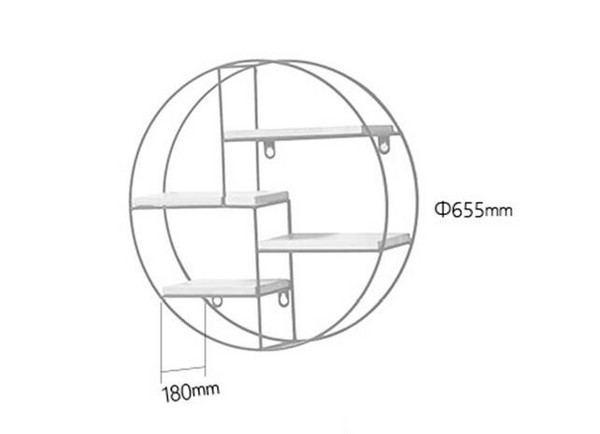 Steel book shelf for home office or living room