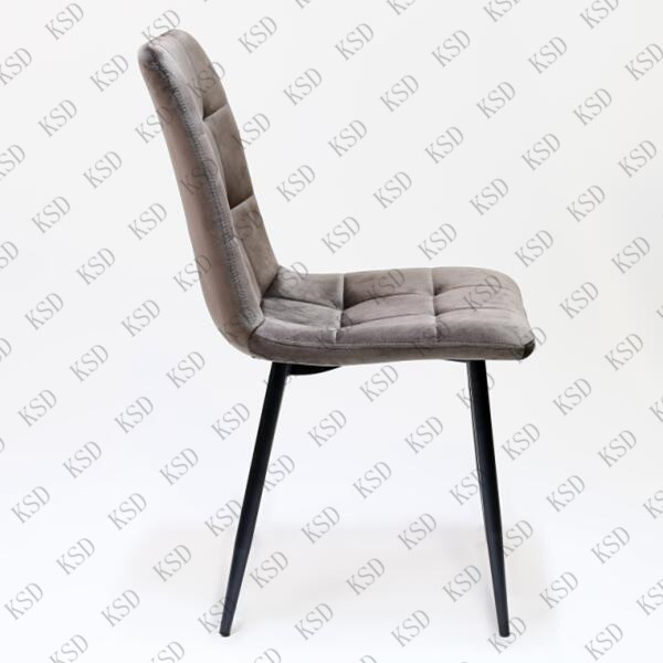 most popular steel dining chair fabric chair