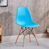 Eames Popular Plastic Wood Leg Dining Chair