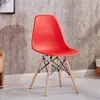 Eames Popular Plastic Wood Leg Dining Chair