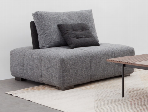 Modern Grey Living Room Sofa B-211