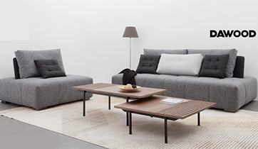 Modern Grey Living Room Sofa B-211