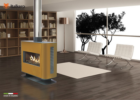 Venezia 90 Furniture type gas fireplace