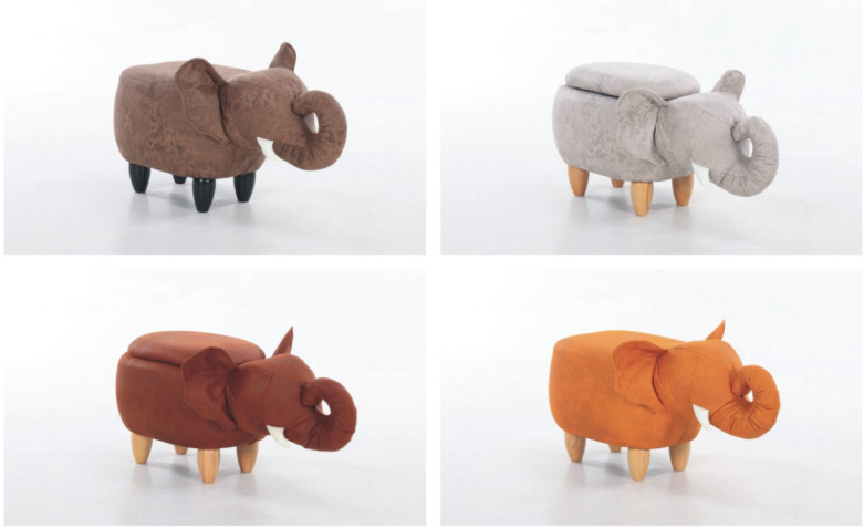 XM-8004B Ruyi Elephant Ottoman