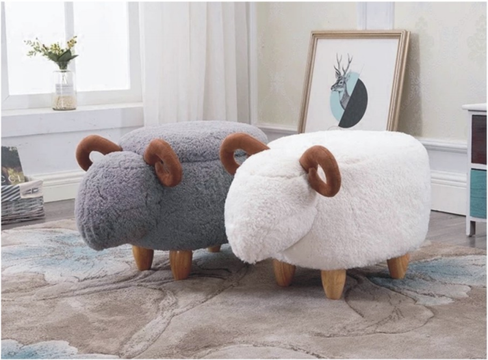 XM-8035 Sheep Ottoman