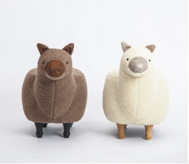 XM-8005 Alpaca Cute Children Stool